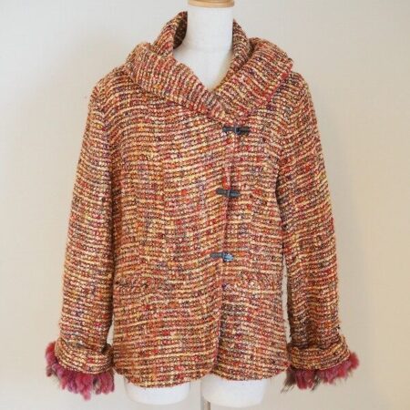 ツイードが華やか ノンノンドール ムッシュ榊のジャケットを買取しました
