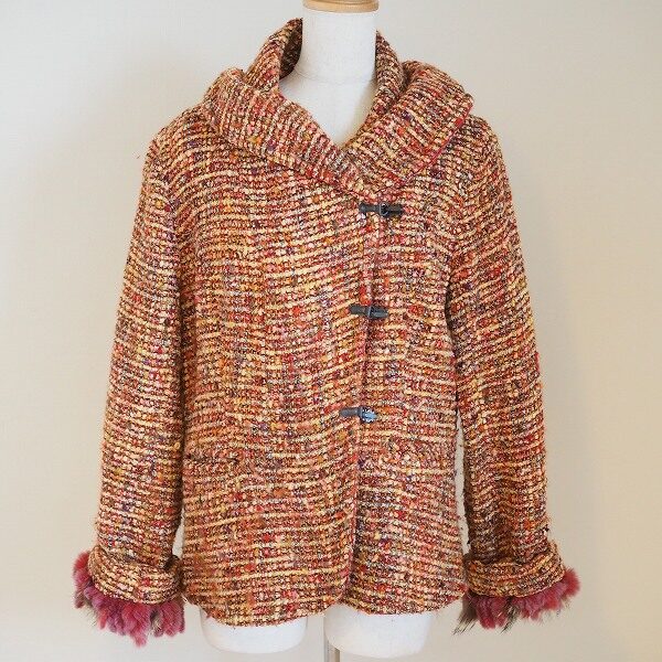 ツイードが華やか ノンノンドール ムッシュ榊のジャケットを買取しました