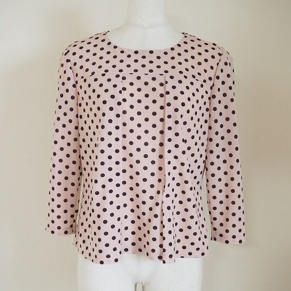 レリアンの黒 ドットカットソーを買取させていただきました