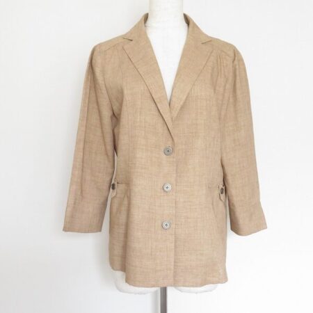 出張買取ご利用のお客様よりレリアンのベージュジャケットを買取しました