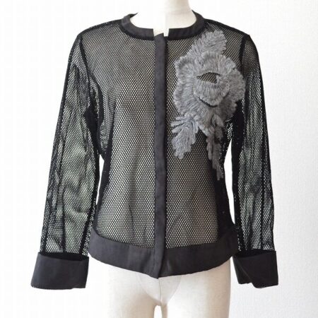 メッシュでアクティブにそして綺麗に｜コーザノストラのカーディガンをお買取