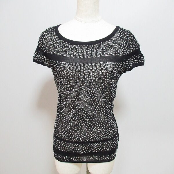 スパンコールの美しさに息をのむ エスカーダのカットソーを買取しました