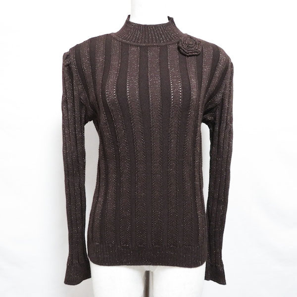 こげ茶とラメが新しい!ジバンシィのハイネックを買取しました