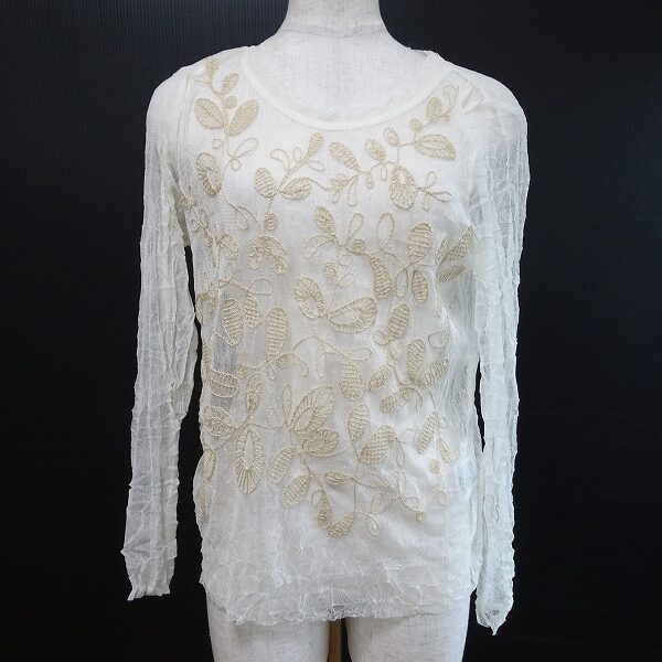 やわらかなシースルーがいい コーザノストラのカットソーを買取しました