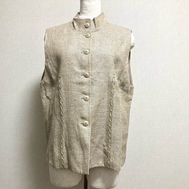 レリアンのベストを買取しました！シルク混×イタリア製生地