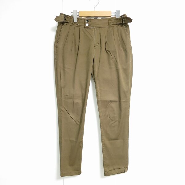 落ち着いたおしゃれには必須！バーバリーのパンツを買取しました