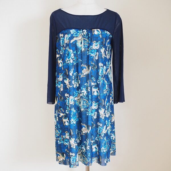 ヴィヴィアンタムのワンピースを買取しました！青と花のさわやかさが染みる