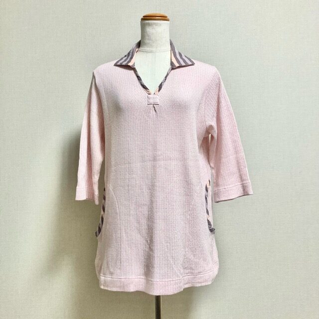 愛らしいピンクが決めて 儀右工門のカットソーを買取しました