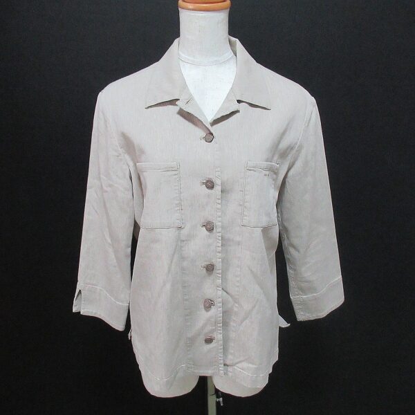 マドモアゼルノンノンのベージュジャケットを宅配買取ご利用のお客様より買取しました