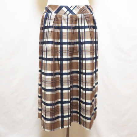 はっきりチェックがレア アクアスキュータムのスカートを買取しました