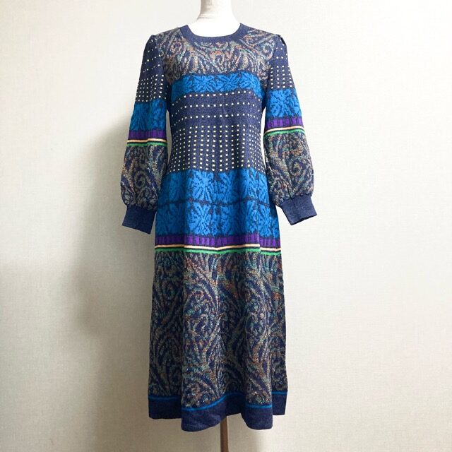 斉藤都世子のワンピースを買取しました!ゴージャスな雰囲気が嬉しい