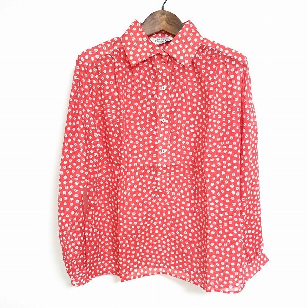 綺麗な柄に呼ばれる クリスチャンディオールの長袖シャツを買取しました