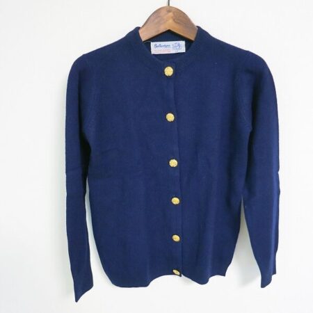 紺色が綺麗なバランタインのカーディガンを店頭預り買取ご利用のお客様より買取しました