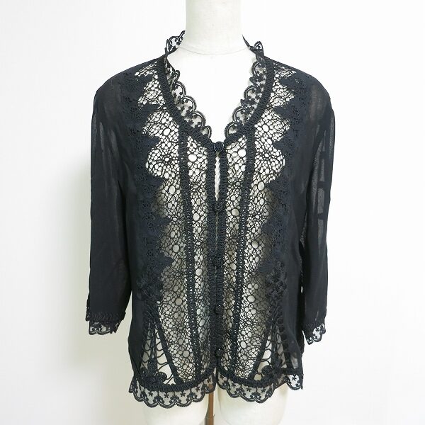 シースルー×レースが可愛い アルバロッサのブラウスを買取しました