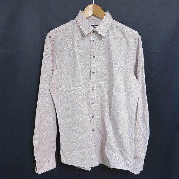 【メンズ】ドルチェ＆ガッバーナの長袖 麻シャツを買取しました