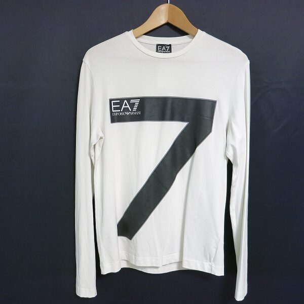 数字のインパクトもおしゃれ エンポリオアルマーニのロングTシャツを買取しました