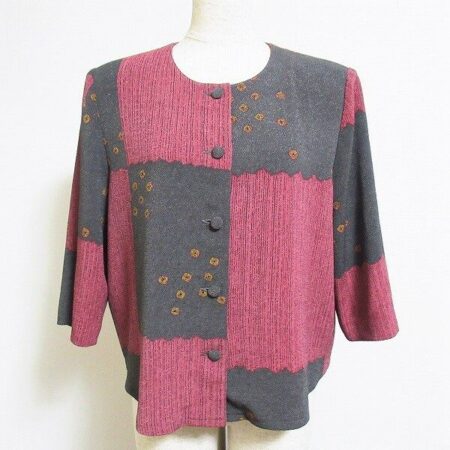 不思議な模様に心奪われる 詩仙堂のカーディガンを買取しました