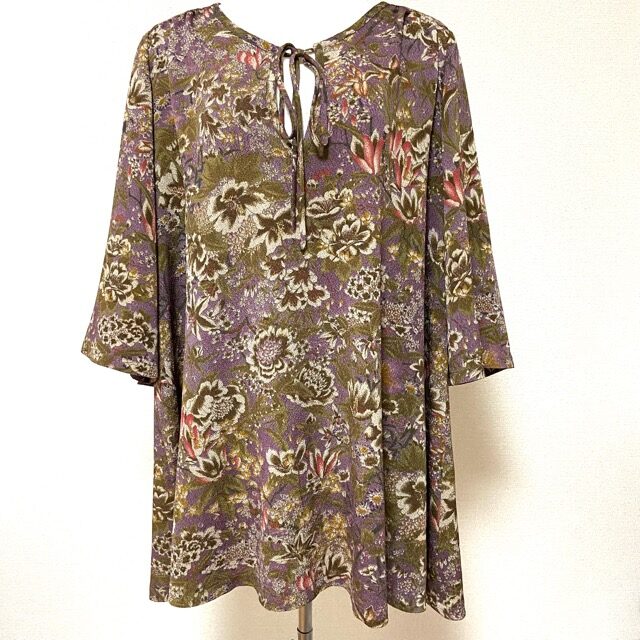 安定ある柄｜詩仙堂のチュニックを買取させていただきました