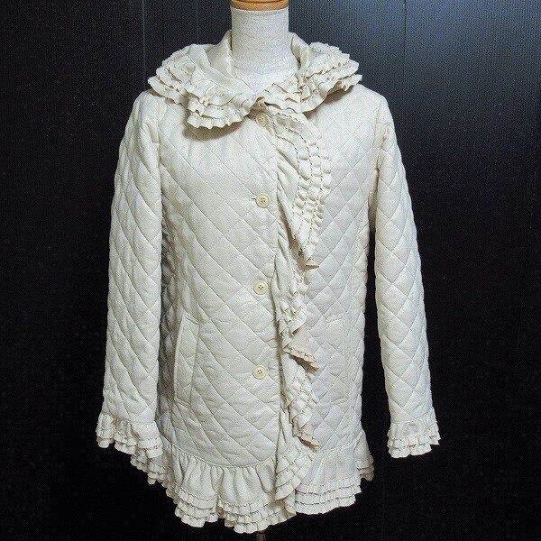 ピンクハウスのベージュブルゾンを買取させていただきました