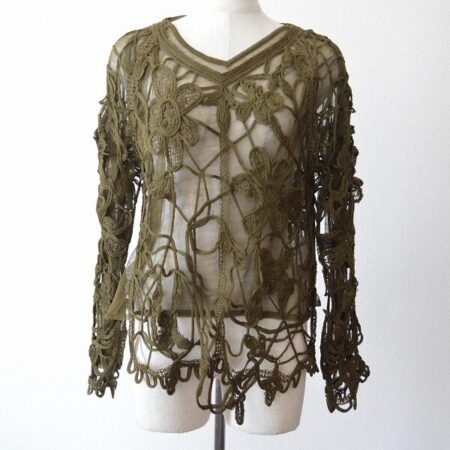 コーザノストラのセーターをお買取｜シースルーとセーターの不思議な組み合わせがたまらない！