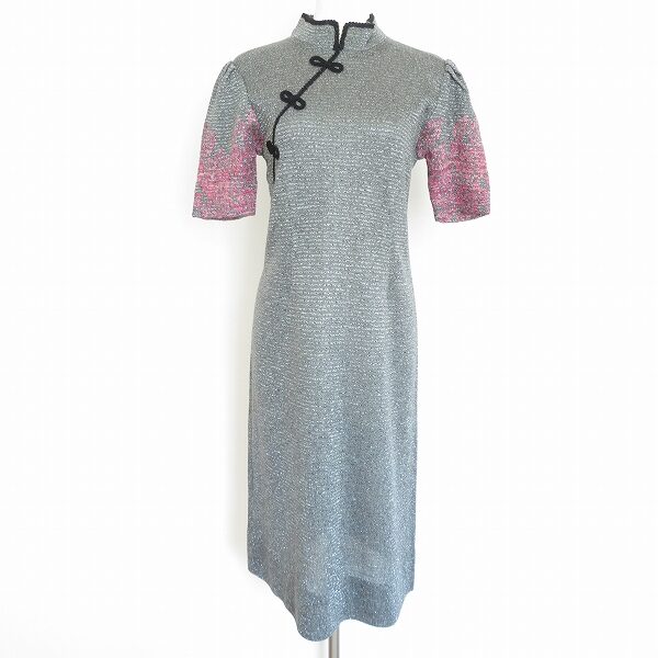 ラメが眩しい 斉藤都世子のワンピースを買取しました