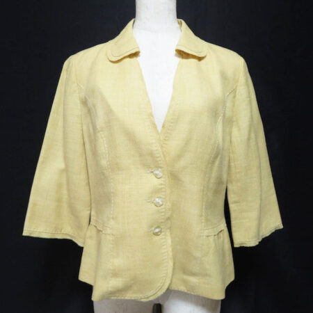 レリアンのジャケットを買取しました！黄色の爽やかさが嬉しい