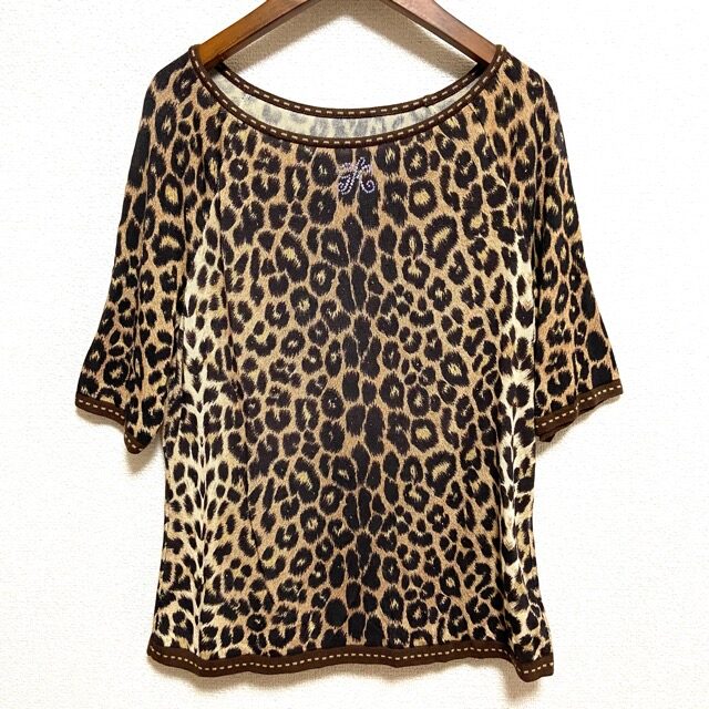 大ぶり豹柄で存在感を！伊太利屋のカットソーを買取しました