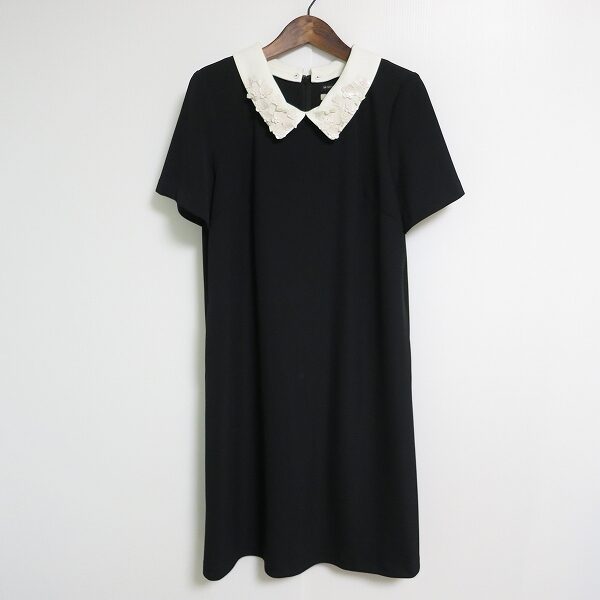 襟のかわいさにもキュンとする ローズティアラのワンピースを買取しました