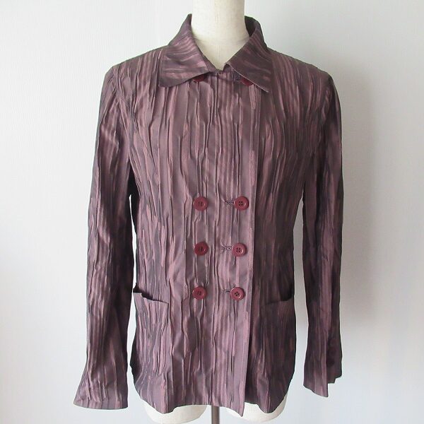 シワ加工×光沢が眩しい レリアンのジャケットを買取しました