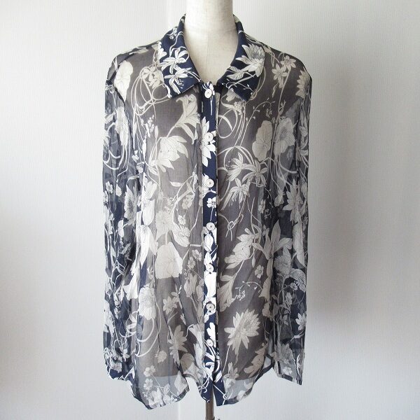 スティゾーリの花柄シフォンシャツを出張買取で買取しました
