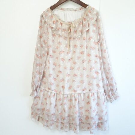 ローズティアラのワンピースを買取しました！シフォンの広がりが可愛い