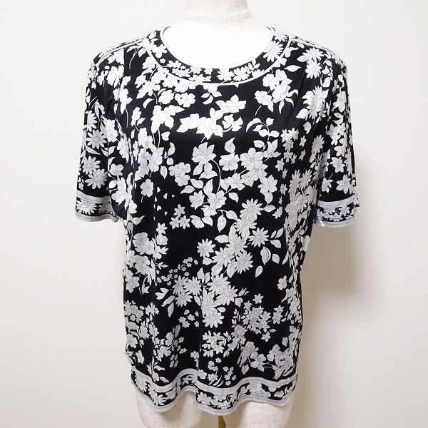 レオナールのカットソーを買取しました！くっきり花柄がセクシー