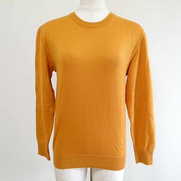 オレンジに元気をいただく！クリスチャンディオールのセーターを買取しました