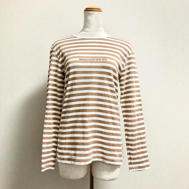 安心感もある マドモアゼルノンノンのカットソーを買取しました