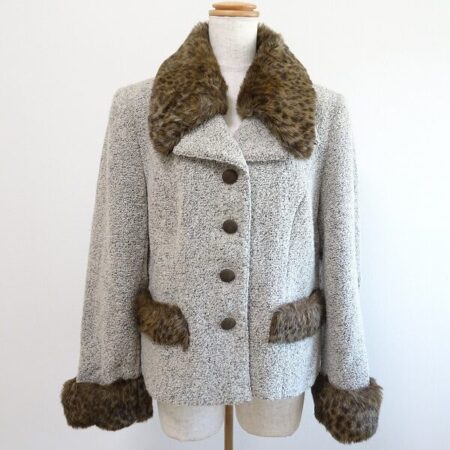 フェイクファーのボリューム感がかっこいい レリアンのジャケットを買取しました