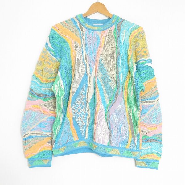 清涼感がある柄に心奪われる クージーのニットを買取しました