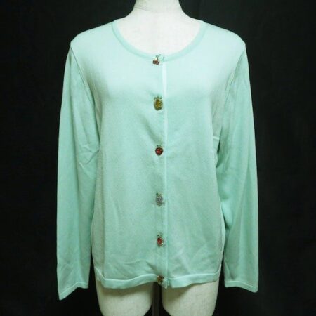 色使いも綺麗なローズティアラのカーディガンを買取しました