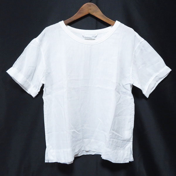 麻を使用した清楚なカットソー!マーガレットハウエルのTシャツを買取しました