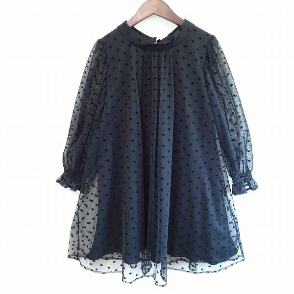 ローズティアラのチュニックをお買取｜ドット×シースルー 可愛らしくテンションが上がる組み合わせ