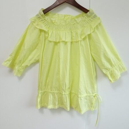 黄色の色合いが綺麗 ローズティアラのブラウスを買取しました