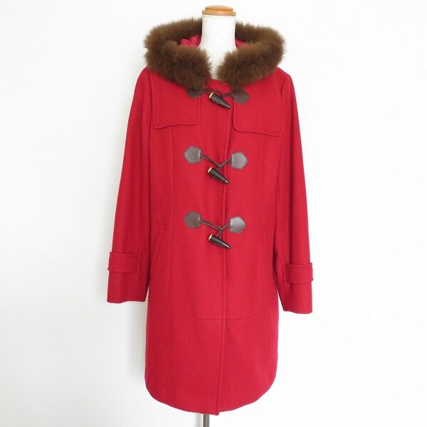 赤×ダッフルでレアなおしゃれを ローズティアラのコートを買取しました