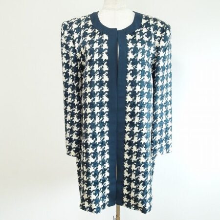 大きめ千鳥格子がアクセントに レリアンのジャケットを買取しました