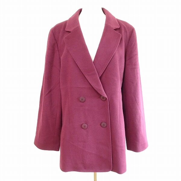 ワインレッドが清々しい レリアンのジャケットを買取しました