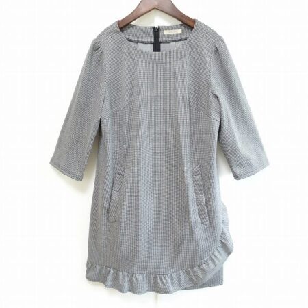 柔らかい千鳥格子がいい ローズティアラのワンピースを買取しました