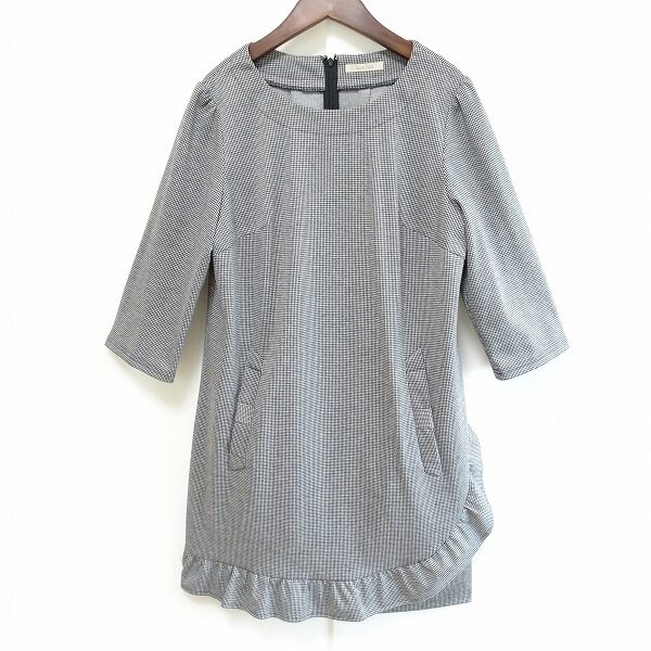 柔らかい千鳥格子がいい ローズティアラのワンピースを買取しました