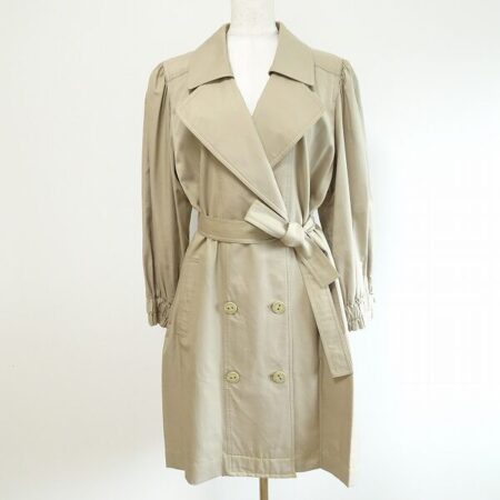 レリアンのベージュ トレンチコートを買取させていただきました
