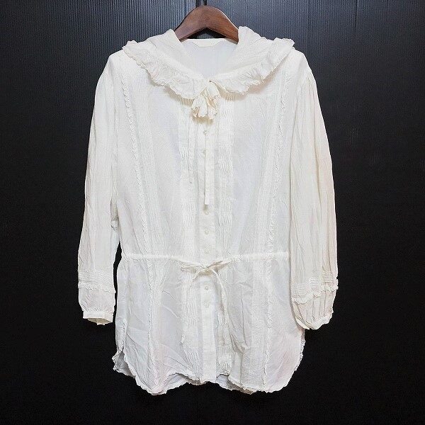 フリルバランスも丁度よし ピンクハウスのブラウスを買取しました