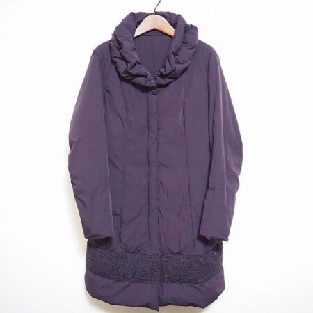 シズカコムロのダウンコートを買取しました！優雅な紫が綺麗
