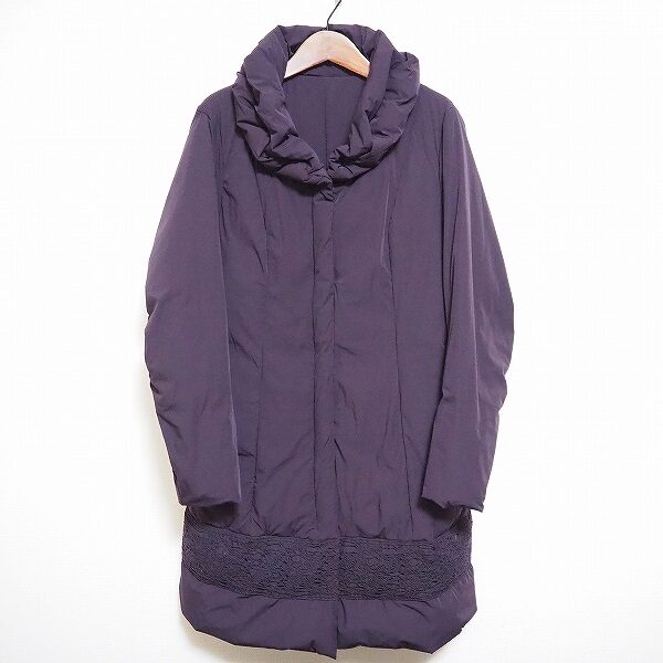 シズカコムロのダウンコートを買取しました！優雅な紫が綺麗