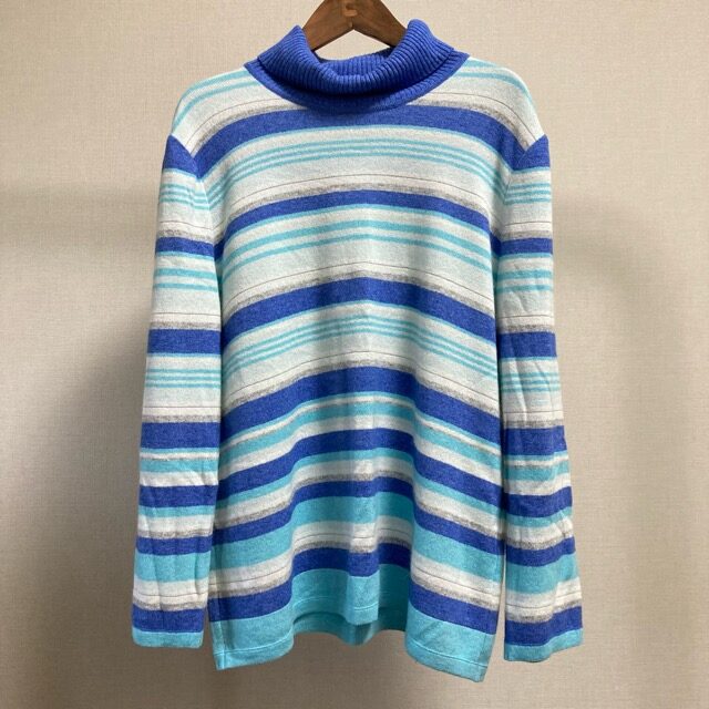 明るく楽しくもなるボーダー！レリアンのニットを買取しました